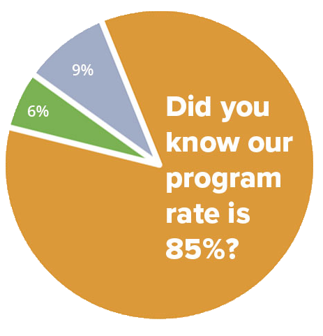 Finances pie chart